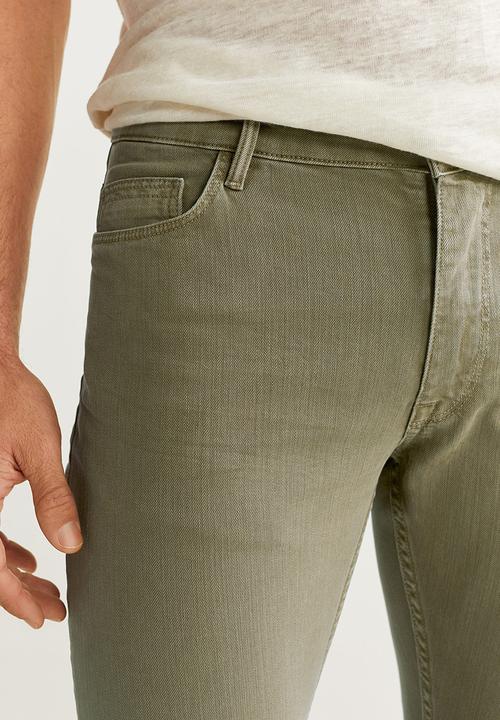 MANGO - Alex jeans - khaki