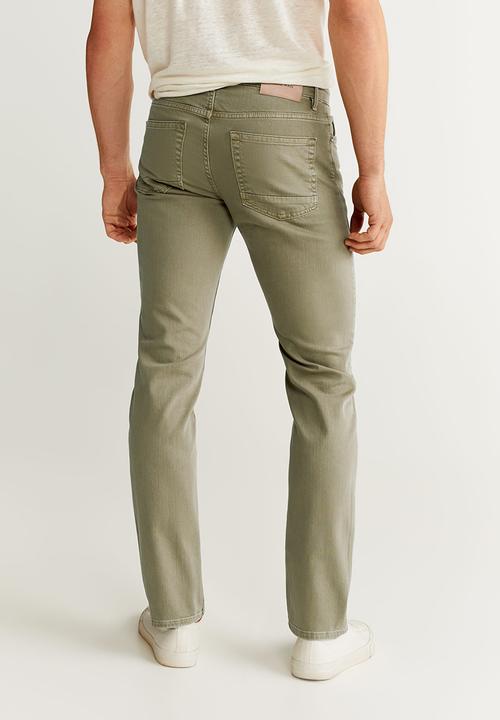 MANGO - Alex jeans - khaki