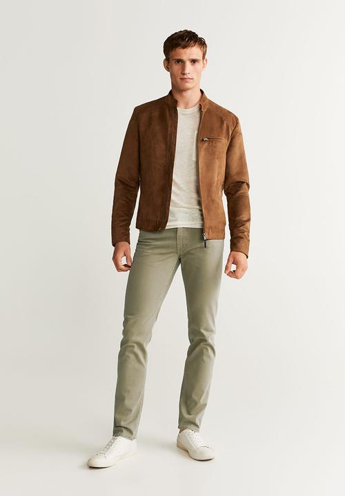 MANGO - Alex jeans - khaki