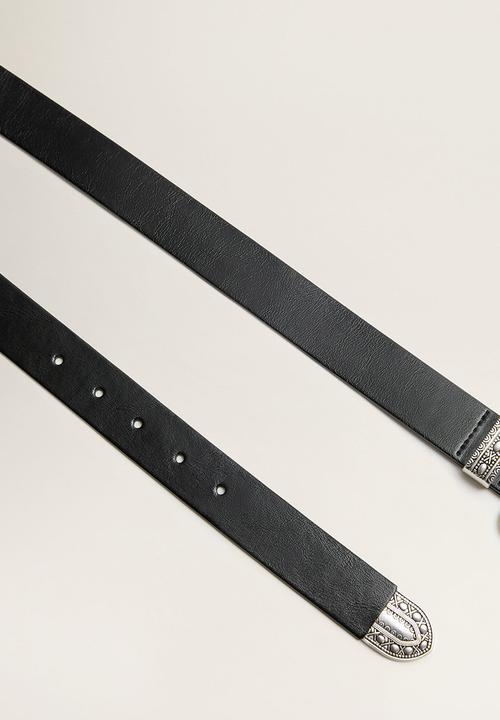 MANGO - Alicante belt - black