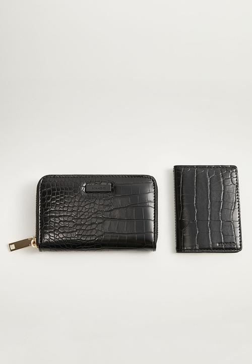 MANGO - Agustin wallet - black