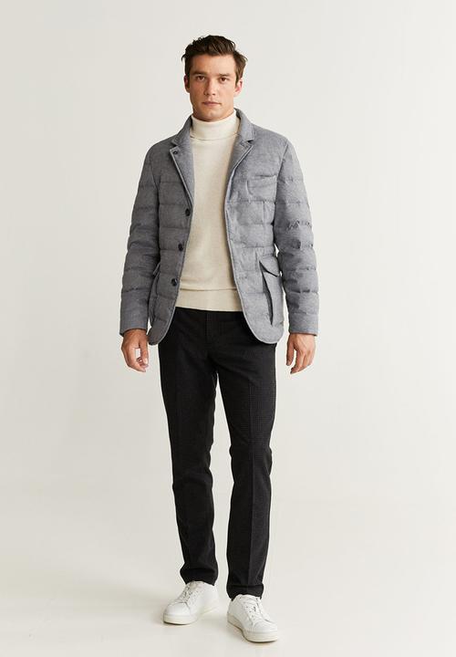 MANGO - Joe jacket - grey