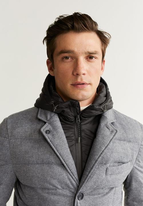 MANGO - Joe jacket - grey