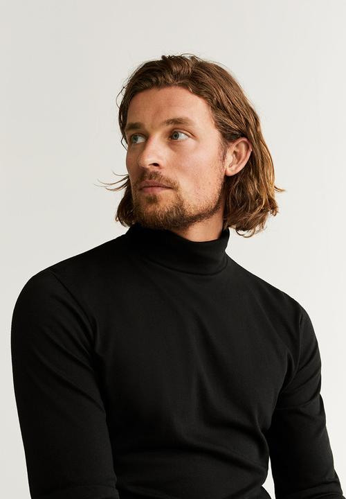 MANGO - Luton T-shirt - black