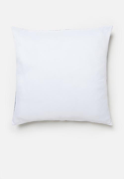 Grey Gardens - Swans cushion cover - blue