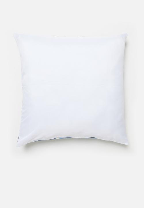Grey Gardens - Infinity cushion cover - indigo