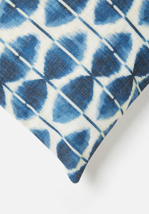 Grey Gardens - Infinity cushion cover - indigo