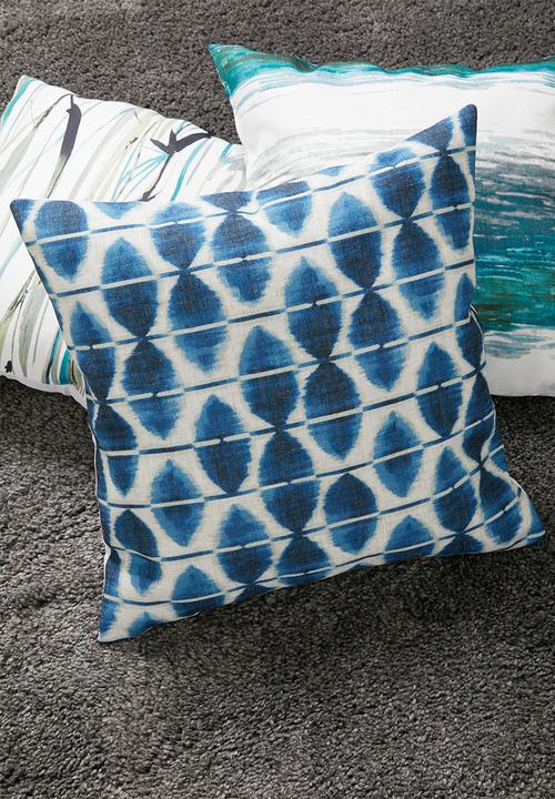Grey Gardens - Infinity cushion cover - indigo