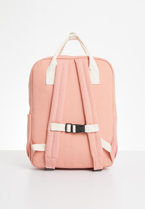 Cotton On - Back to school backpack - pink & yellow 