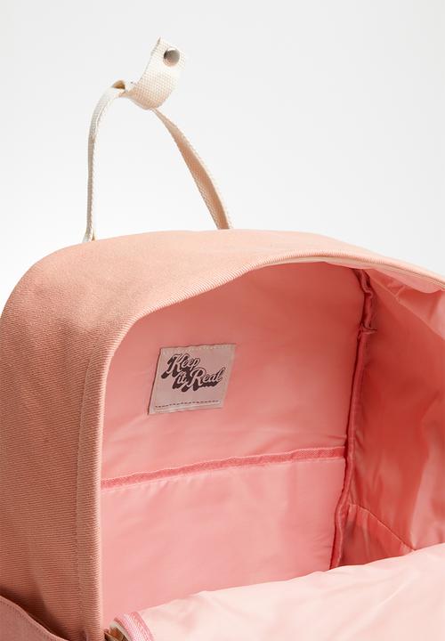 Cotton On - Back to school backpack - pink & yellow 