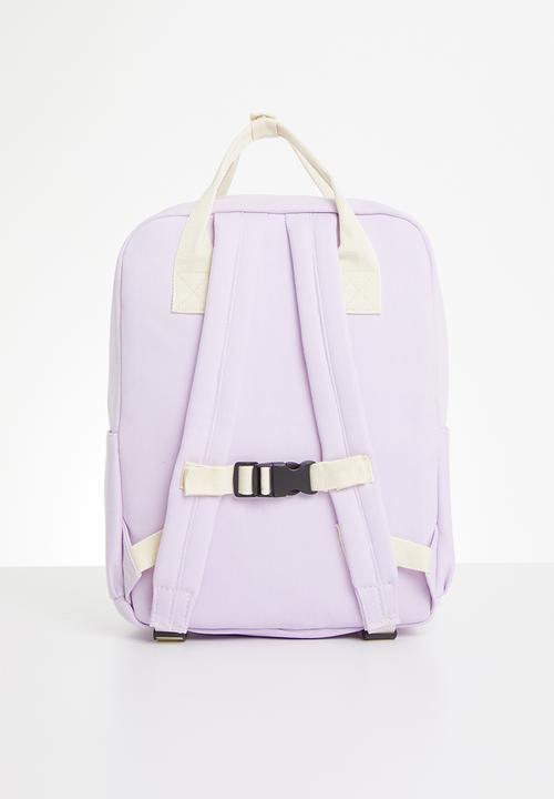 Cotton On - Back to school backpack - purple & green 