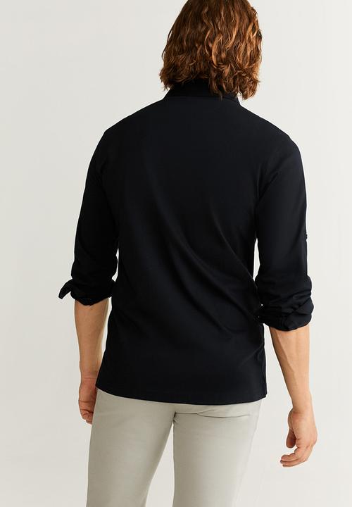 MANGO - Abok shirts - black