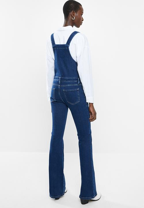 MANGO - Boho dungaree - blue