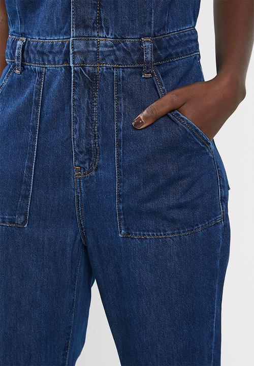 MANGO - Julia jumpsuit - blue