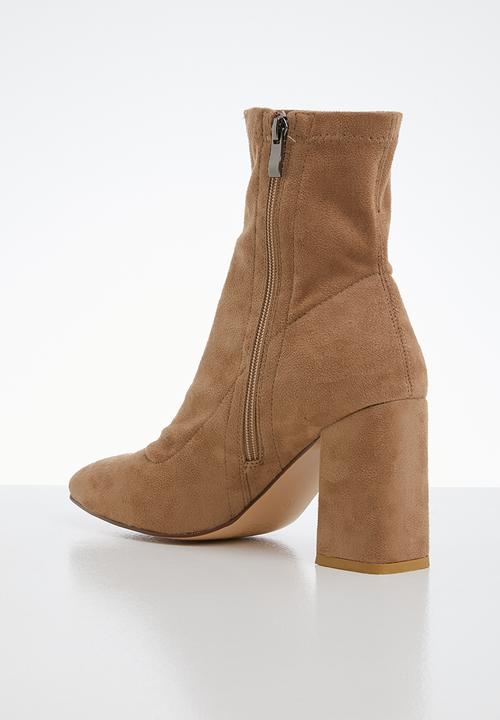 Public Desire - Addict ankle boot - brown