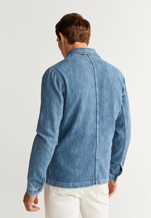 MANGO - John jacket - blue