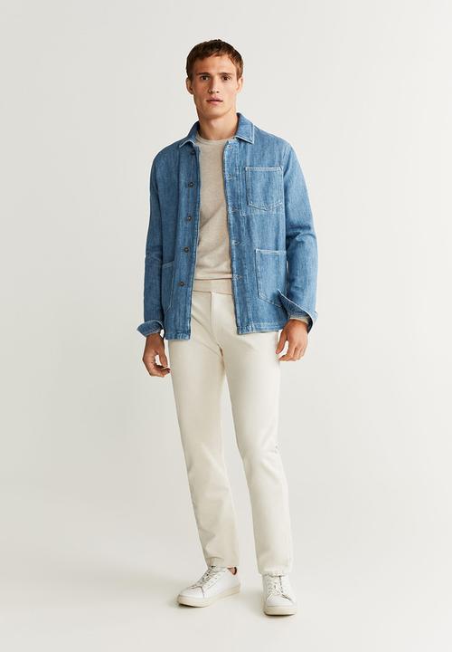 MANGO - John jacket - blue