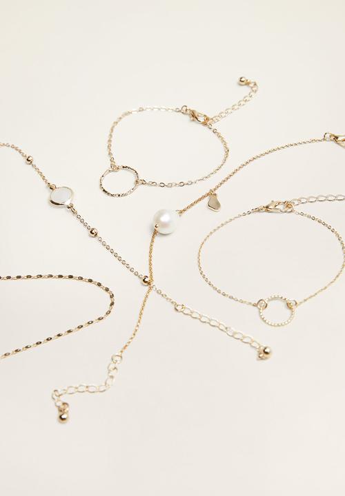 MANGO - Cata bracelet - gold