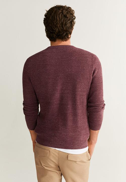 MANGO - Third jersey - burgundy