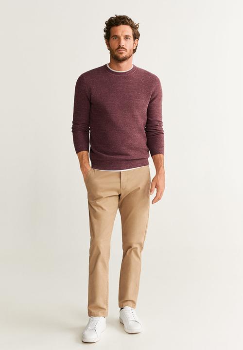 MANGO - Third jersey - burgundy