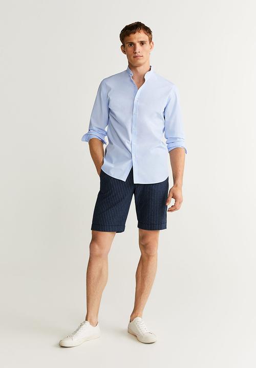 MANGO - Jackson shirt - blue