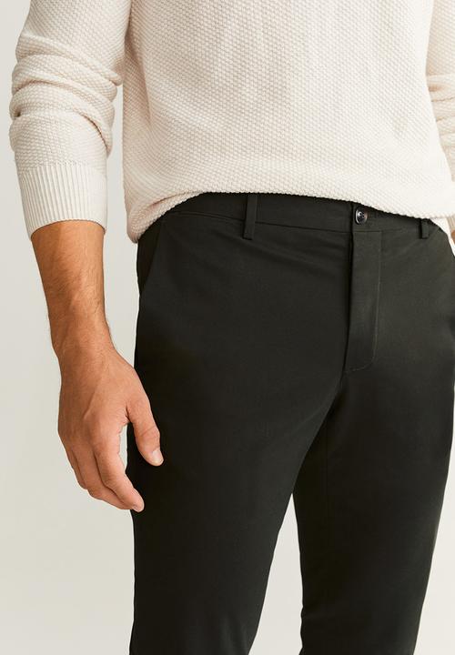 MANGO - Cordoba  pants - khaki 