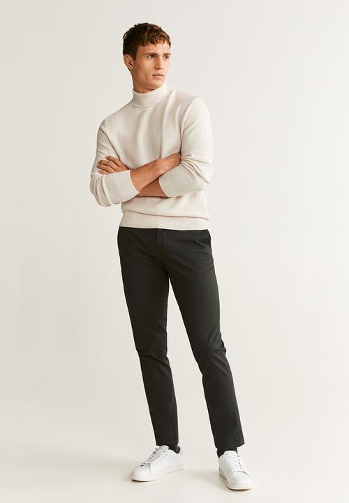 MANGO - Cordoba  pants - khaki 