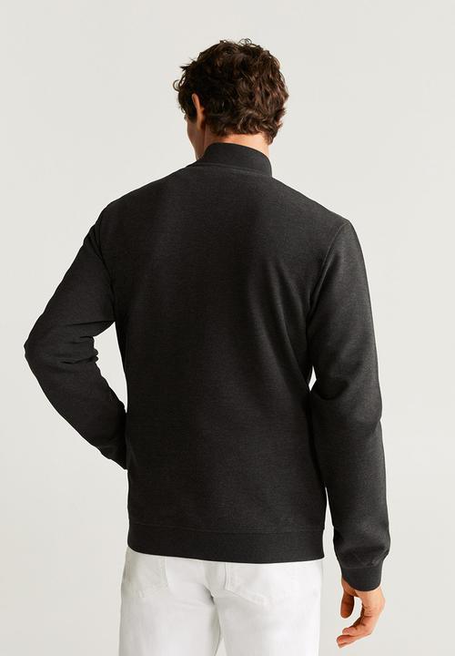MANGO - Gris jacket - charcoal 
