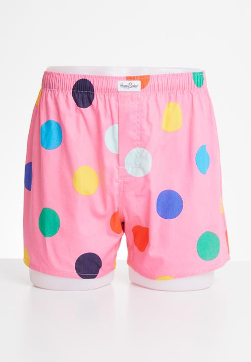 Happy Socks - Polka dot boxer - pink