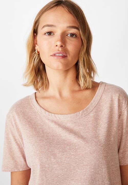 Cotton On - The heritage tee - pink