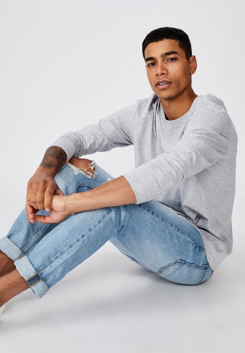 Cotton On - Tbar long sleeve - grey
