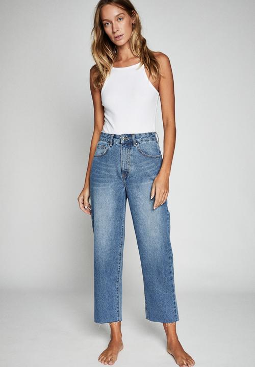 Cotton On - Straight leg jean - bronte blue