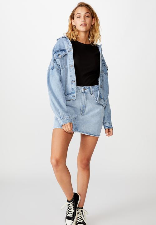 Cotton On - The turn back long sleeve top - black