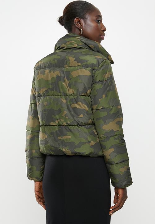 Jacqueline de Yong - Eria short padded jacket - multi