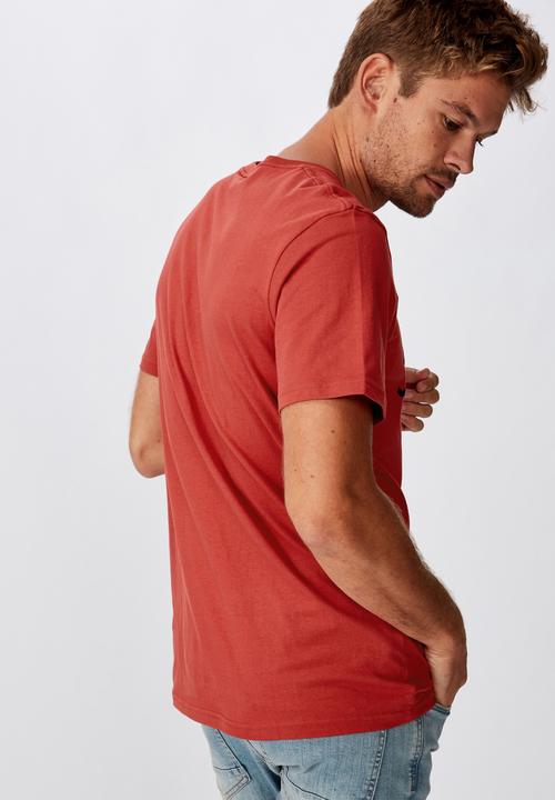 Cotton On - Tbar T-shirt - red