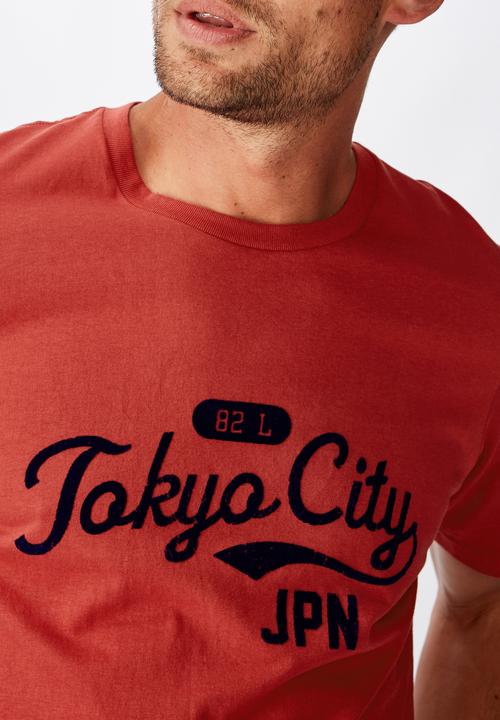 Cotton On - Tbar T-shirt - red