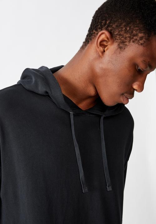 Cotton On - Pigment dyed oversized pullover - charcoal 