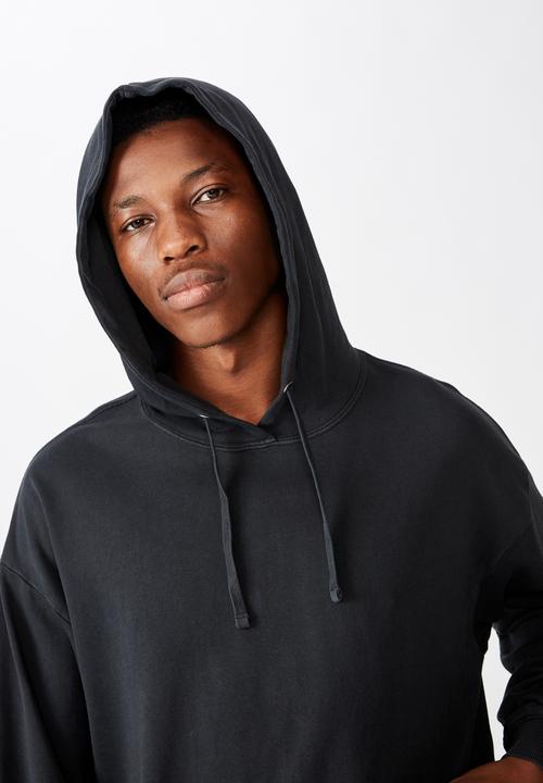 Cotton On - Pigment dyed oversized pullover - charcoal 