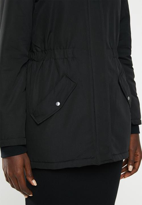 Jacqueline de Yong - Star kia parka - black