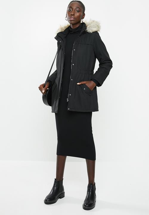 Jacqueline de Yong - Star kia parka - black