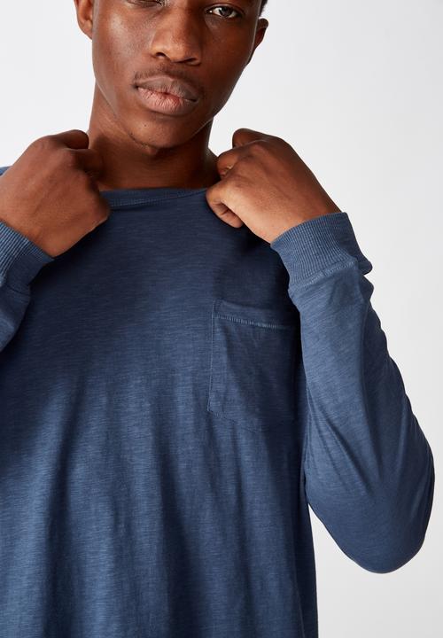 Cotton On - Otis long sleeve - navy