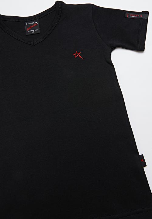 SOVIET - Bolt evo short sleeve muscle tee - black