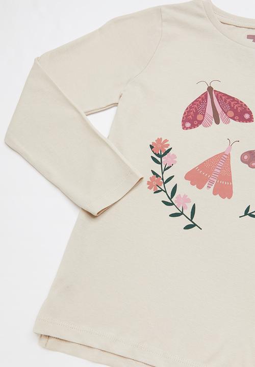 Cotton On - Penelope long sleeve tee - beige