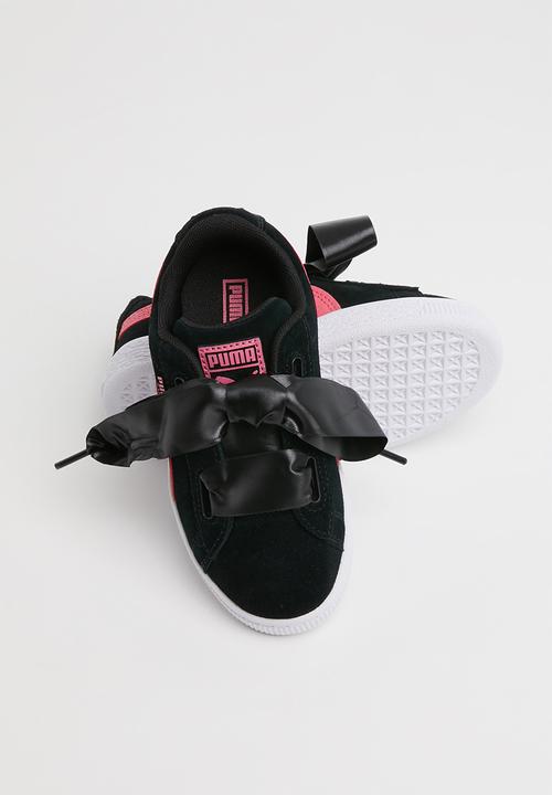 PUMA - Suede heart circles ps puma - black