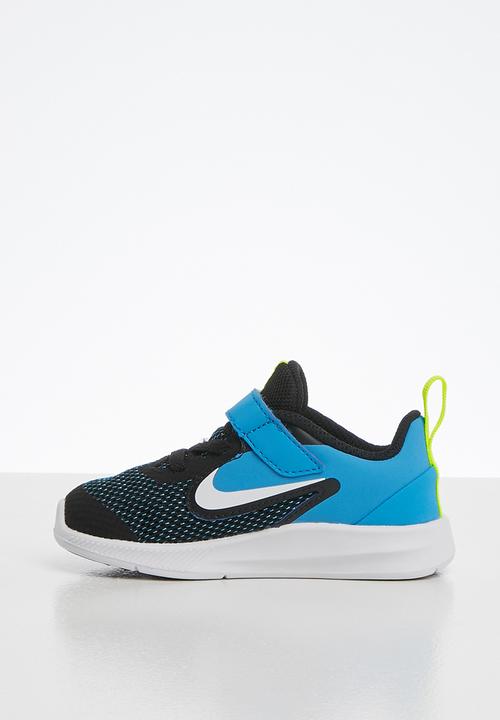Nike - Nike downshifter 9 - black/white lazer blue 