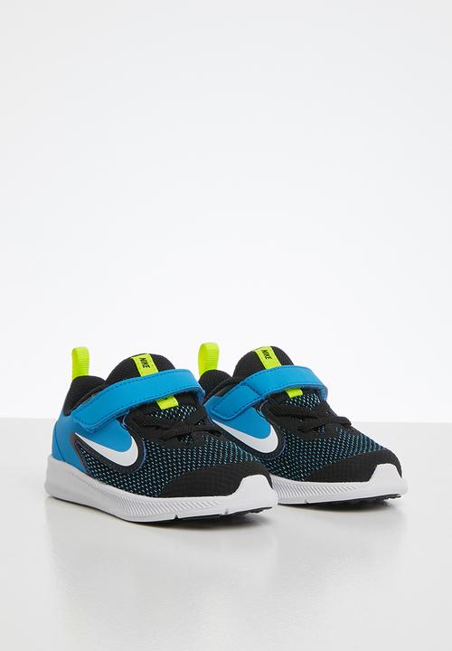 Nike - Nike downshifter 9 - black/white lazer blue 
