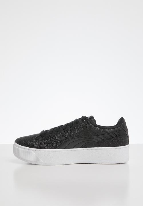 PUMA - Puma vikky platform glitz junior - black