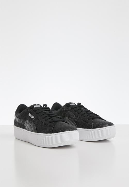 PUMA - Puma vikky platform glitz junior - black