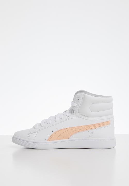PUMA - Puma vikky v2 mid sl jr - white & peach