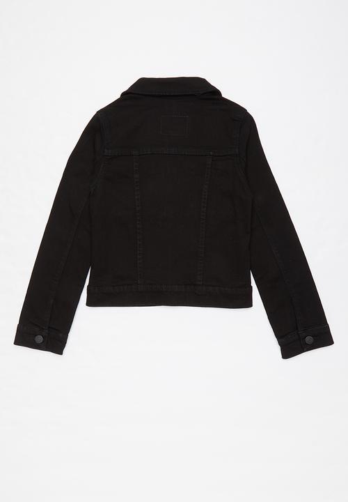 Levi’s® - Levi's girls trucker jacket - black